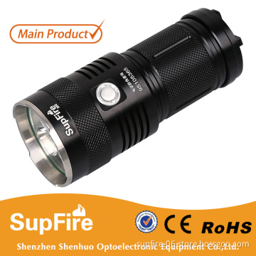 20W large power camping waterproof LED flashlight SupFire M6